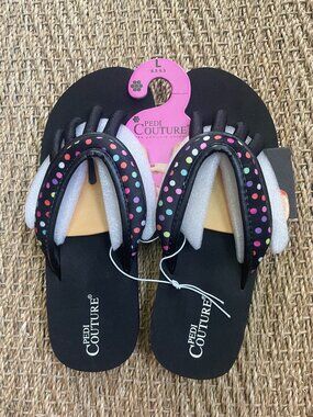 Pedi Couture Pedicure Sandals - Size L - Brand New in Bag